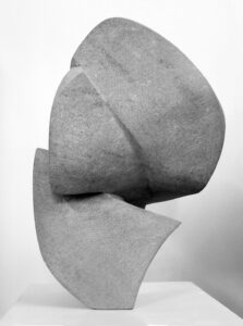 Abstrakte Form, Kopf mit Hut