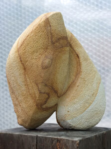 abstrakter Ponykopf mit Halsansatz