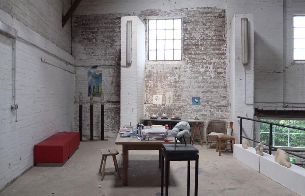 Empore meines Ateliers